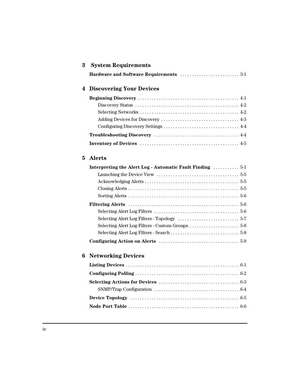 HP TopTools for Hubs and Switches User Manual | Page 6 / 234