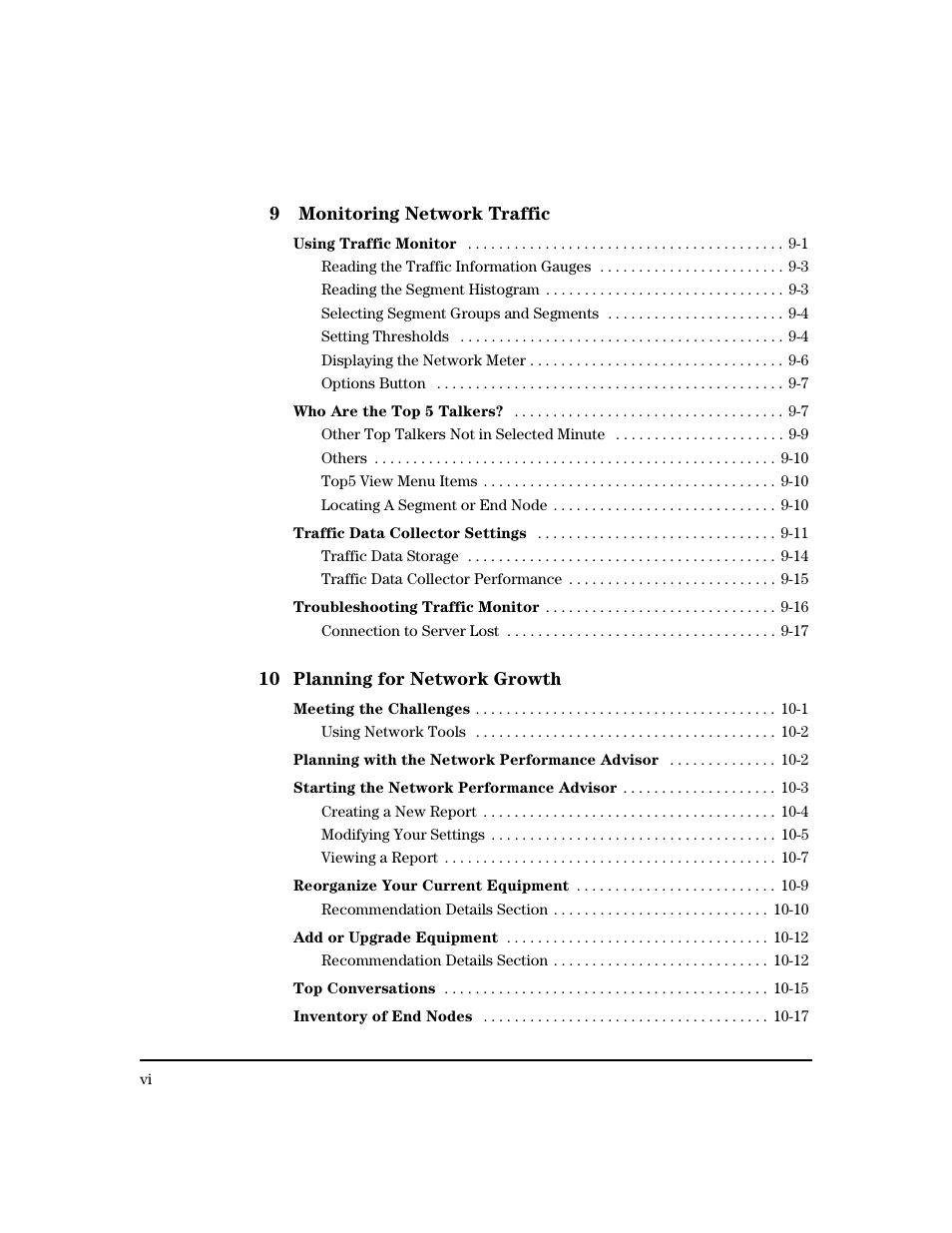 HP TopTools for Hubs and Switches User Manual | Page 8 / 234