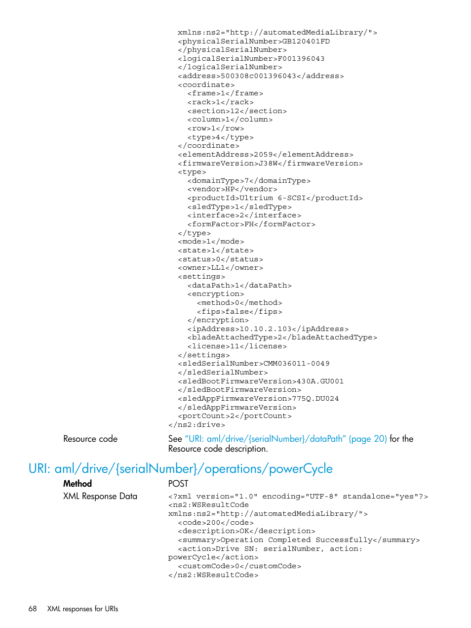 HP StoreEver ESL G3 Tape Libraries User Manual | Page 68 / 107