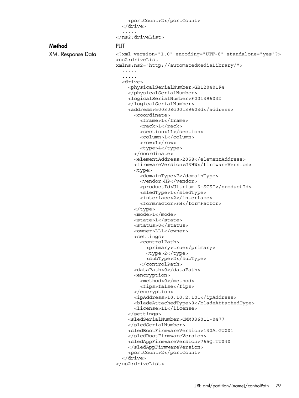 HP StoreEver ESL G3 Tape Libraries User Manual | Page 79 / 107