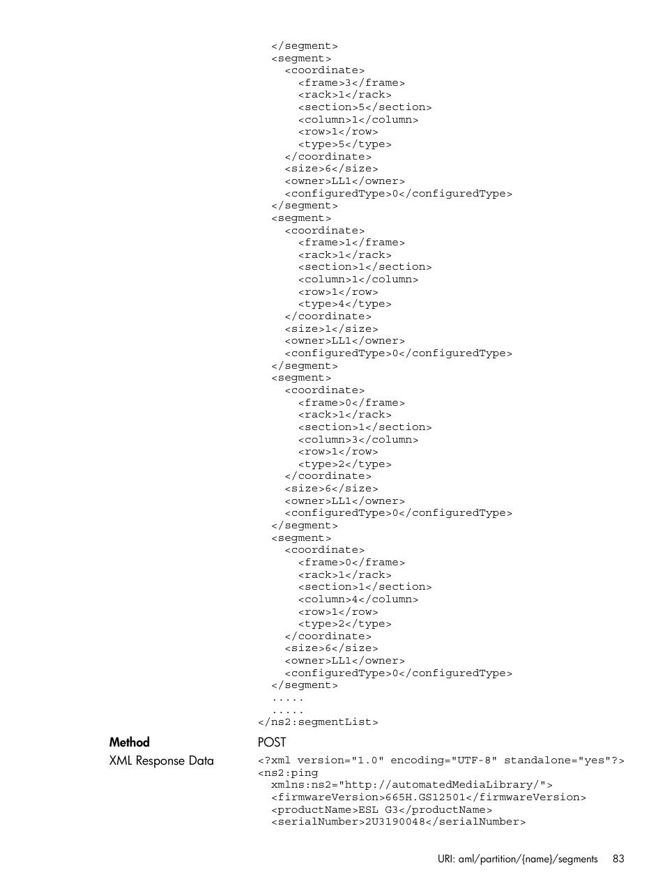 HP StoreEver ESL G3 Tape Libraries User Manual | Page 83 / 107