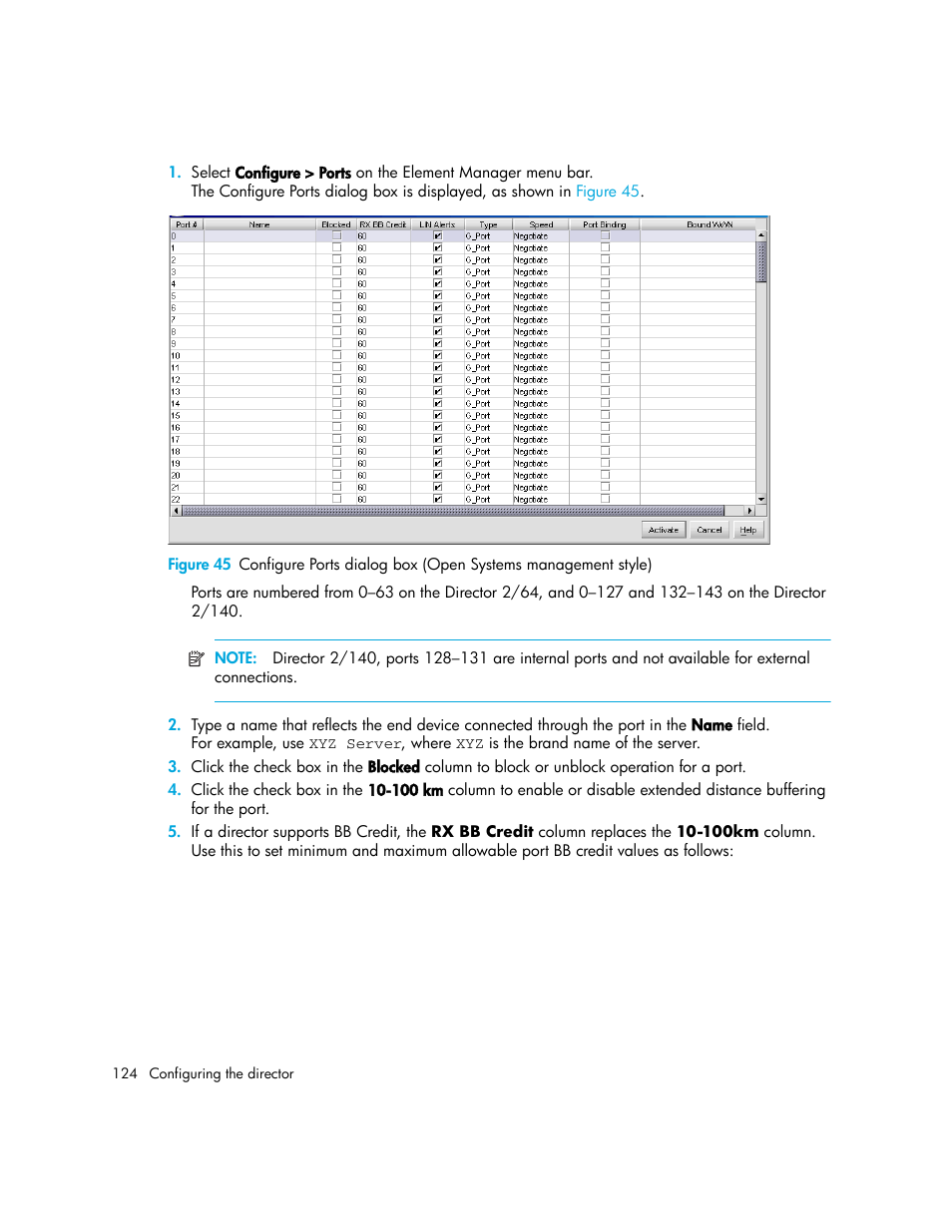 HP StorageWorks 2.140 Director Switch User Manual | Page 124 / 246