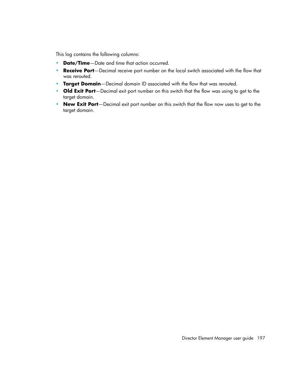 HP StorageWorks 2.140 Director Switch User Manual | Page 197 / 246