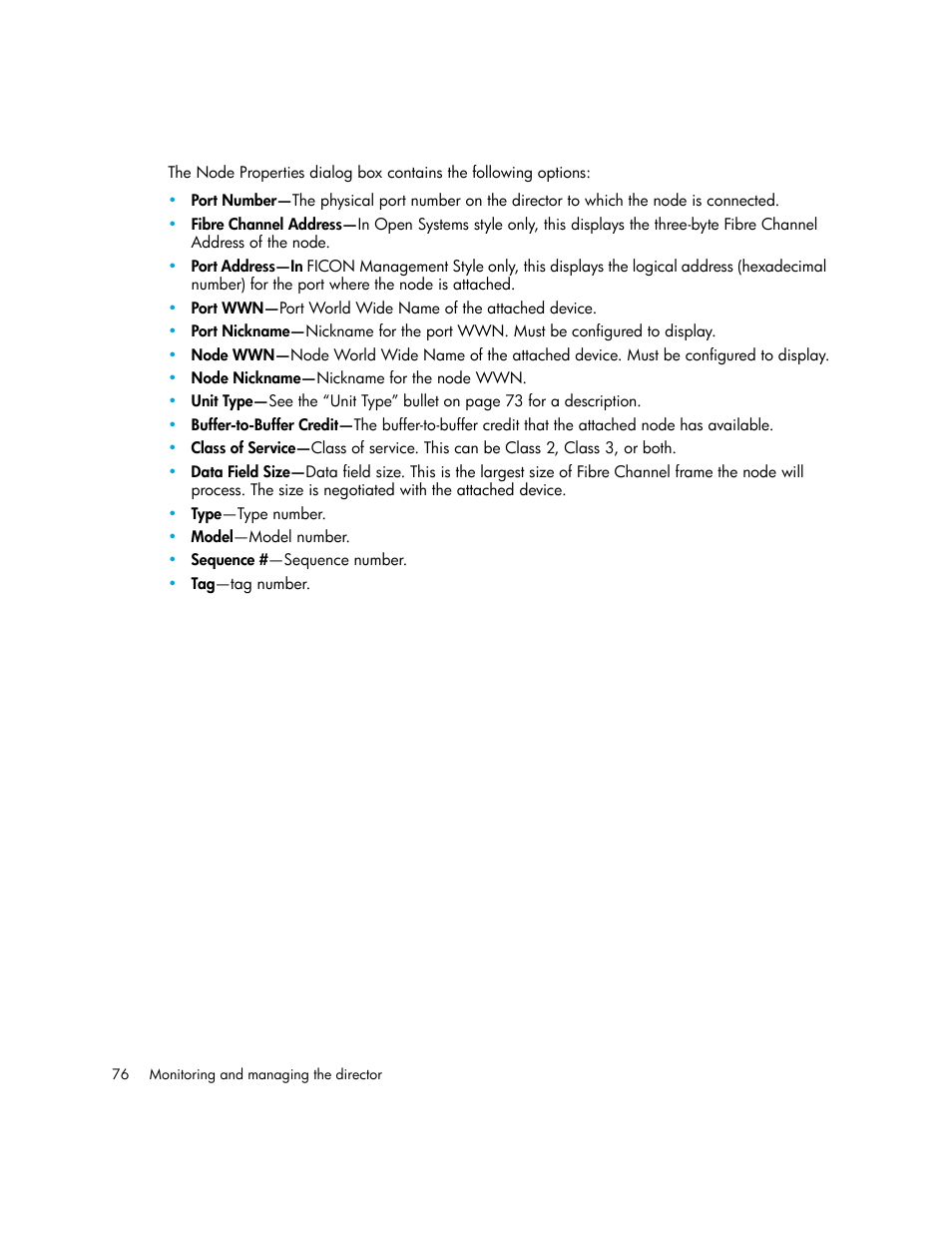 HP StorageWorks 2.140 Director Switch User Manual | Page 76 / 246