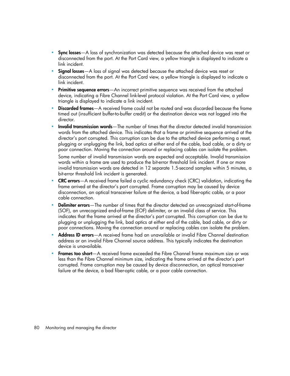 HP StorageWorks 2.140 Director Switch User Manual | Page 80 / 246