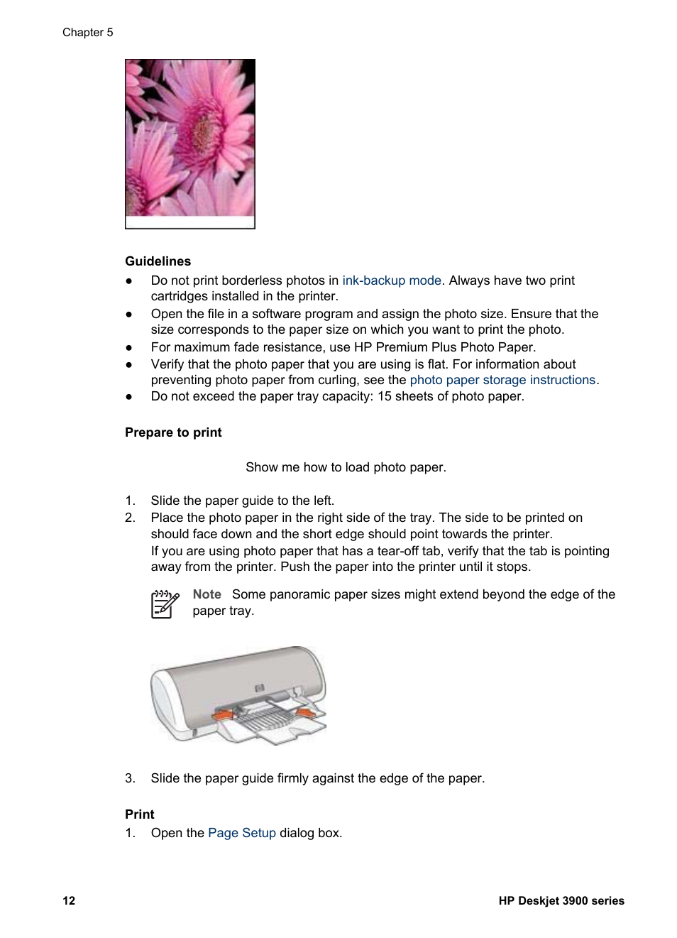 HP Deskjet 3930 Color Inkjet Printer User Manual | Page 14 / 62