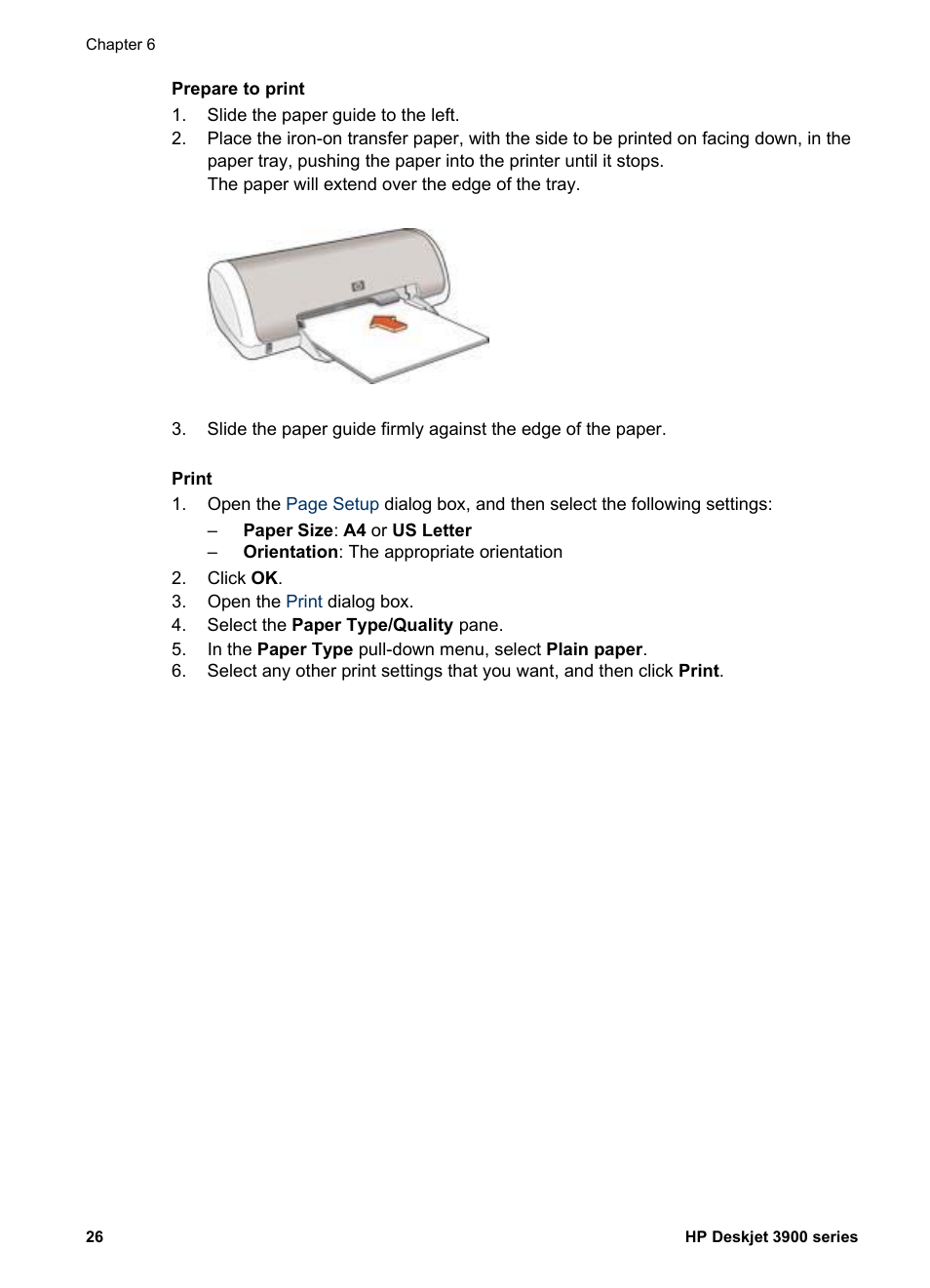 HP Deskjet 3930 Color Inkjet Printer User Manual | Page 28 / 62