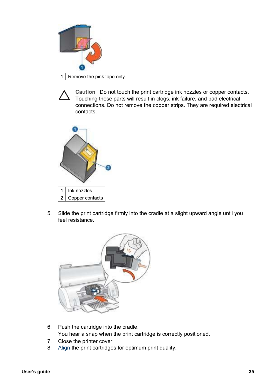 HP Deskjet 3930 Color Inkjet Printer User Manual | Page 37 / 62