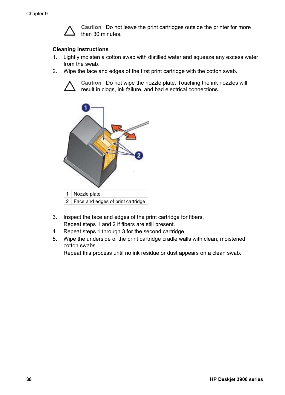 HP Deskjet 3930 Color Inkjet Printer User Manual | Page 40 / 62