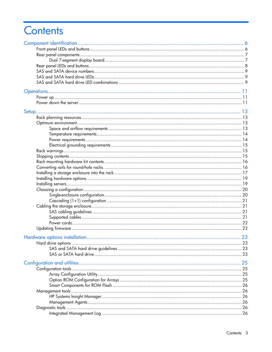 HP 60-Modular-Smart-Array User Manual | Page 3 / 52