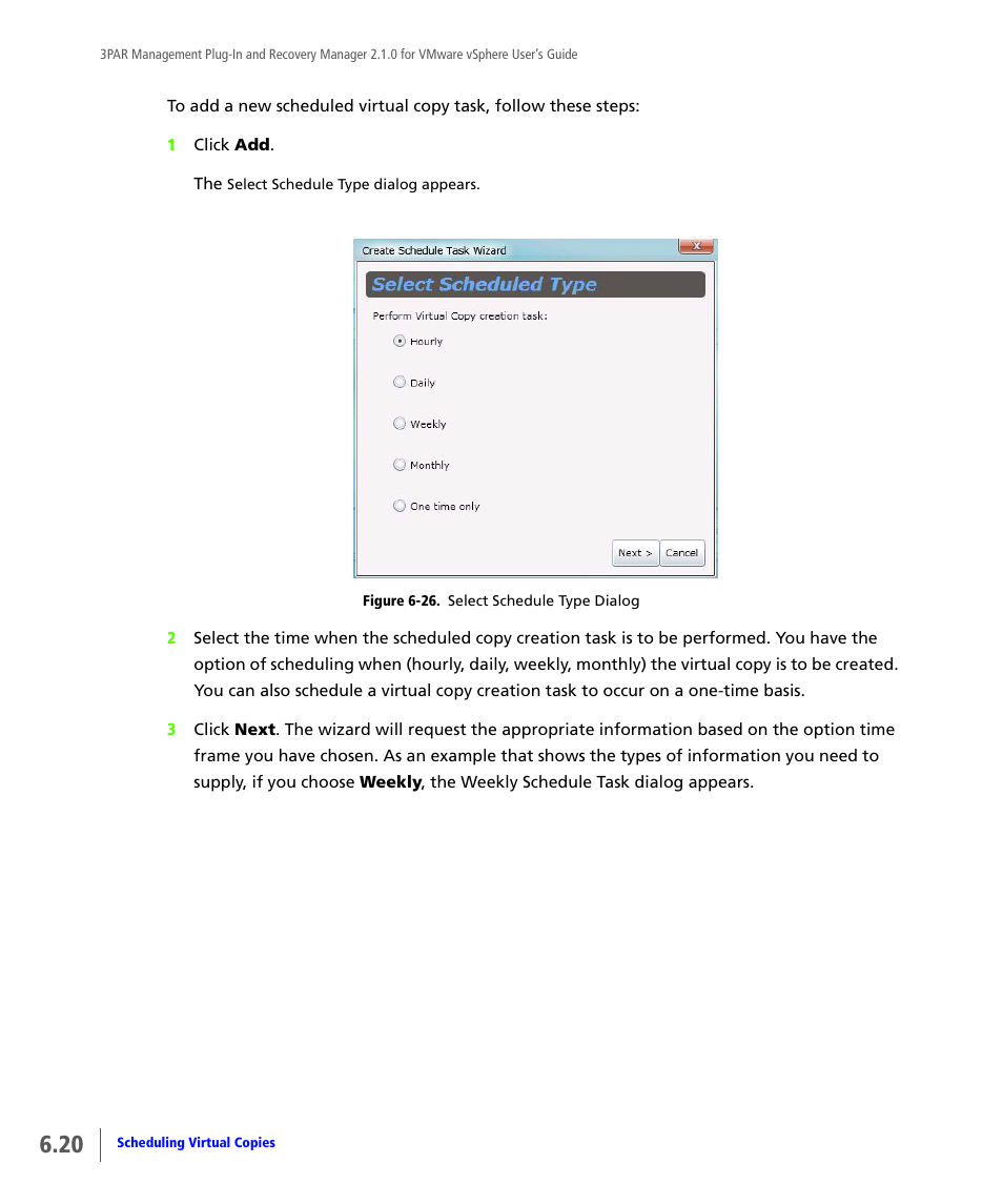 HP 3PAR Application Software Suite for VMware User Manual | Page 102 / 120