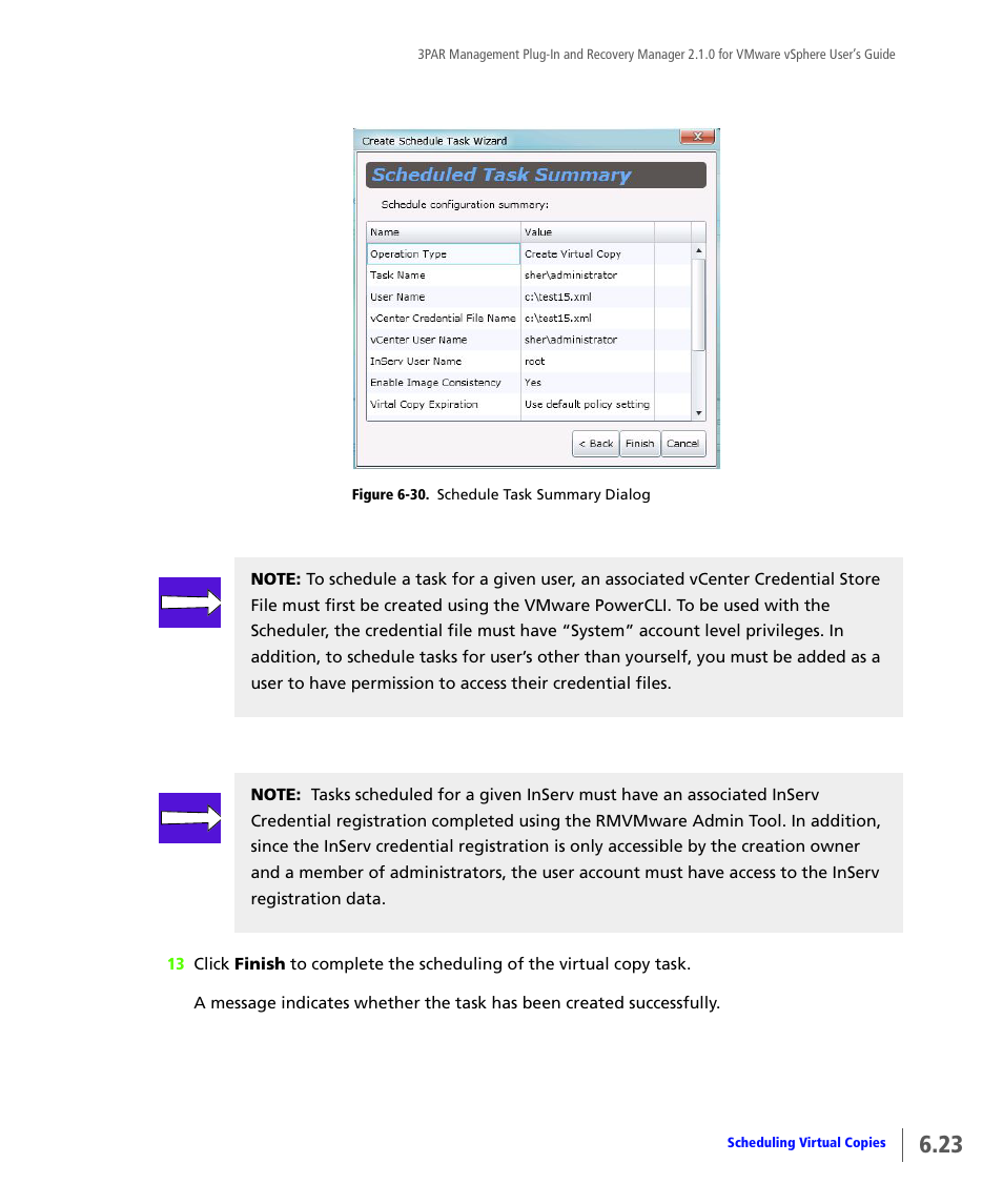 HP 3PAR Application Software Suite for VMware User Manual | Page 105 / 120