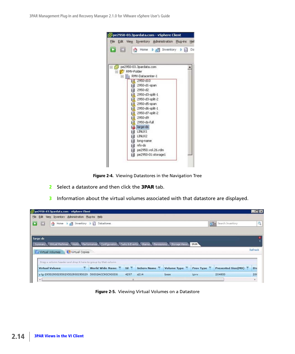 HP 3PAR Application Software Suite for VMware User Manual | Page 24 / 120