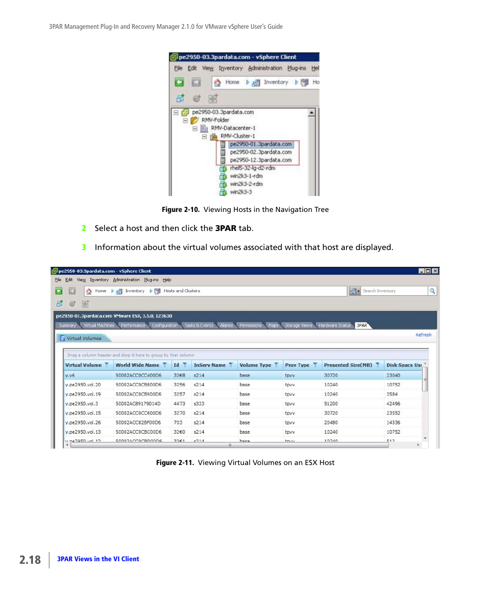 HP 3PAR Application Software Suite for VMware User Manual | Page 28 / 120