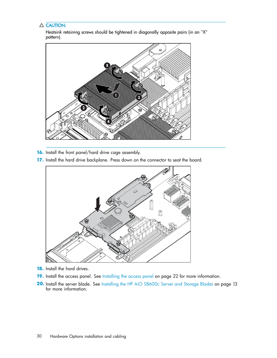 HP StorageWorks All-in-One SB600c Storage Blade User Manual | Page 30 / 60