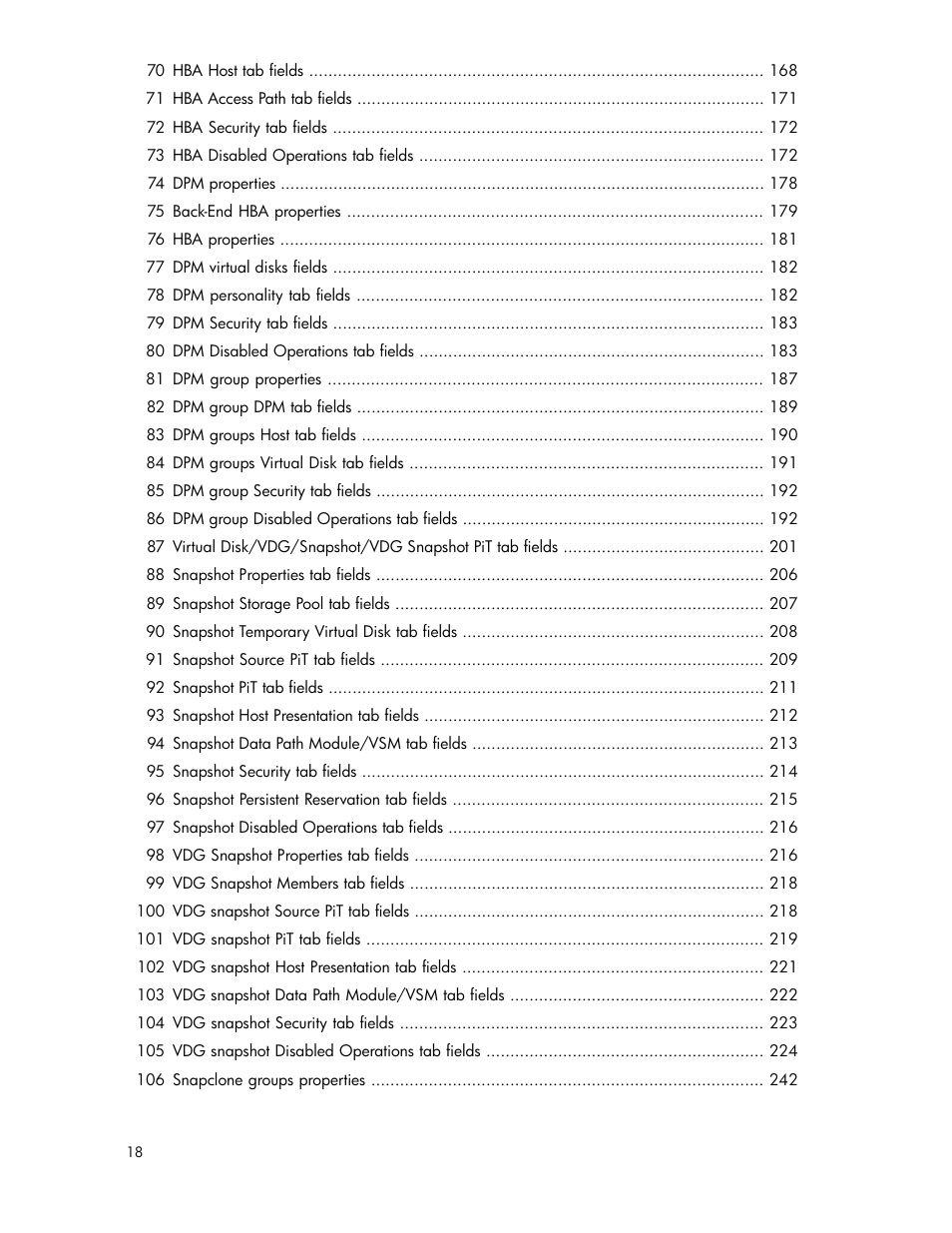 HP SAN Virtualization Services Platform User Manual | Page 18 / 398