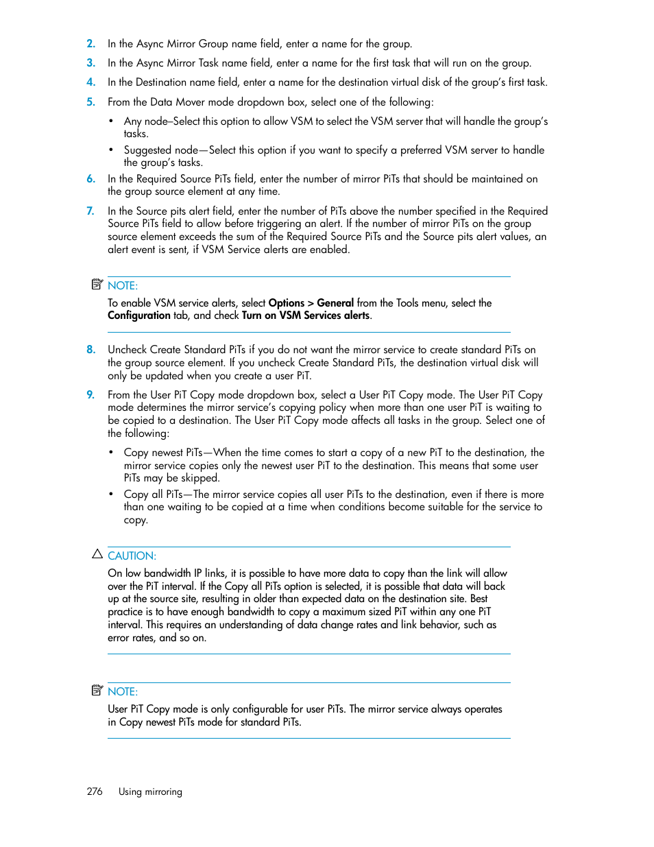 HP SAN Virtualization Services Platform User Manual | Page 276 / 398