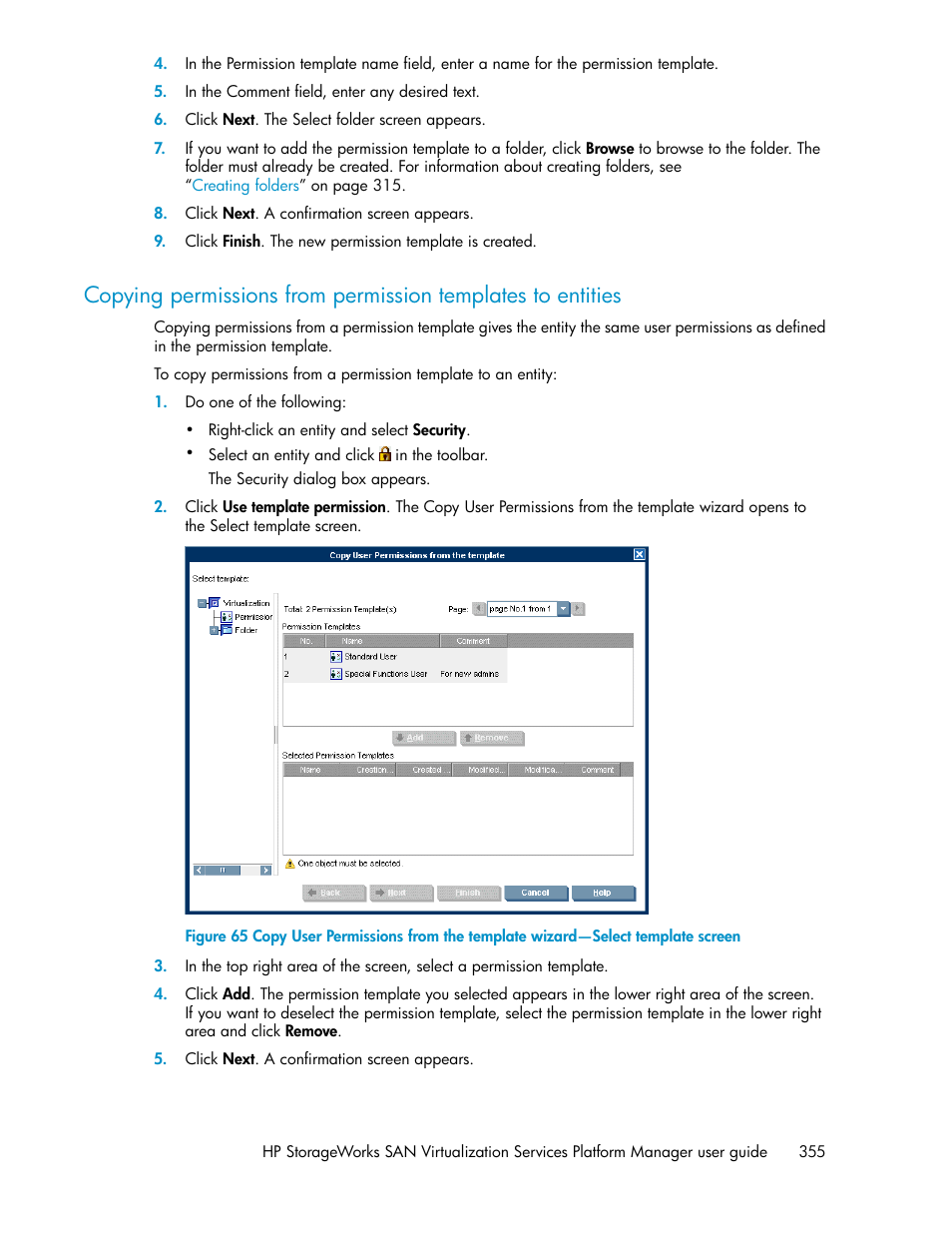 HP SAN Virtualization Services Platform User Manual | Page 355 / 398