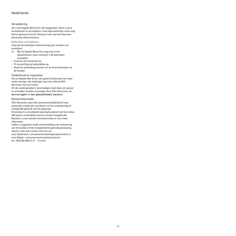 AEG AG4104WD User Manual | Page 11 / 23