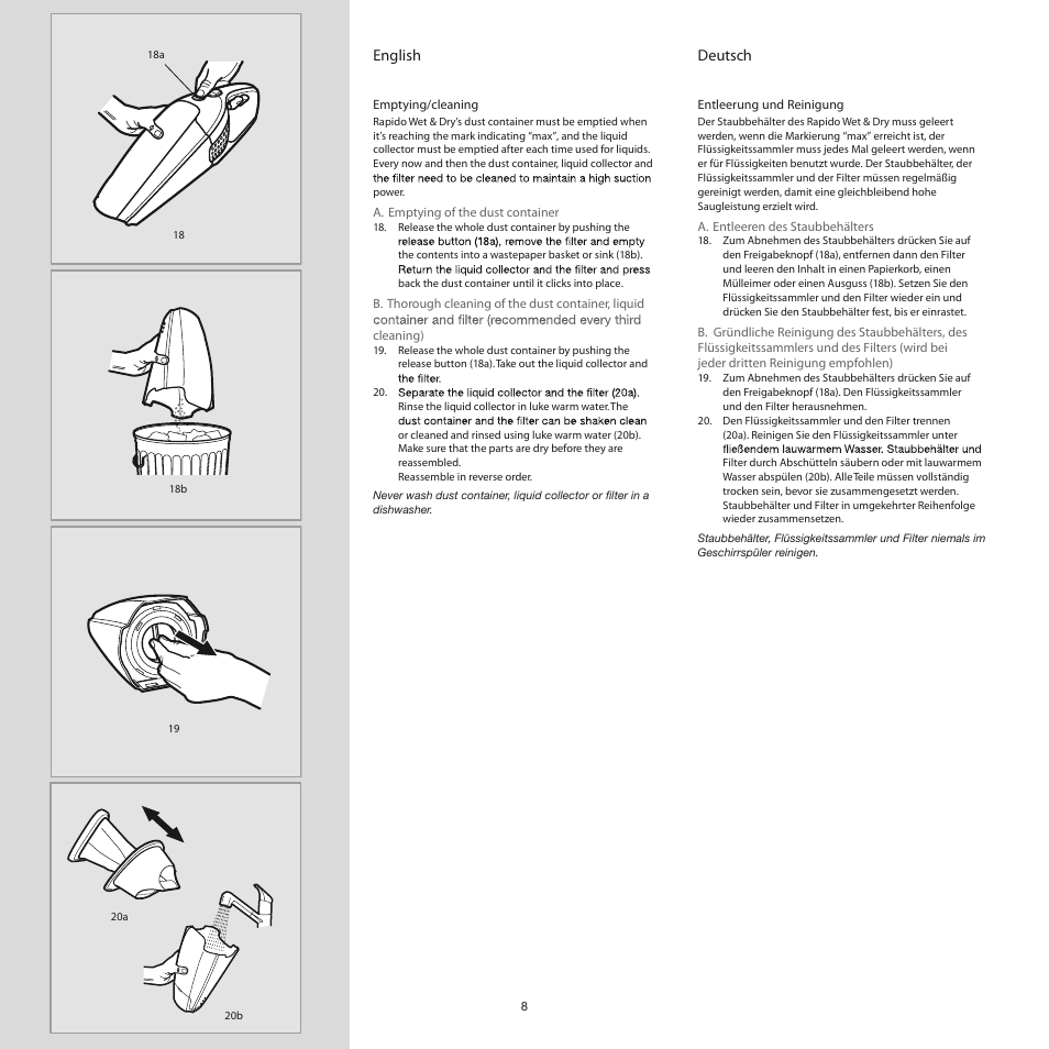 AEG AG4104WD User Manual | Page 8 / 23