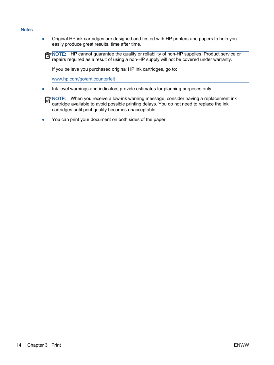 HP Deskjet 1012 Printer User Manual | Page 18 / 78