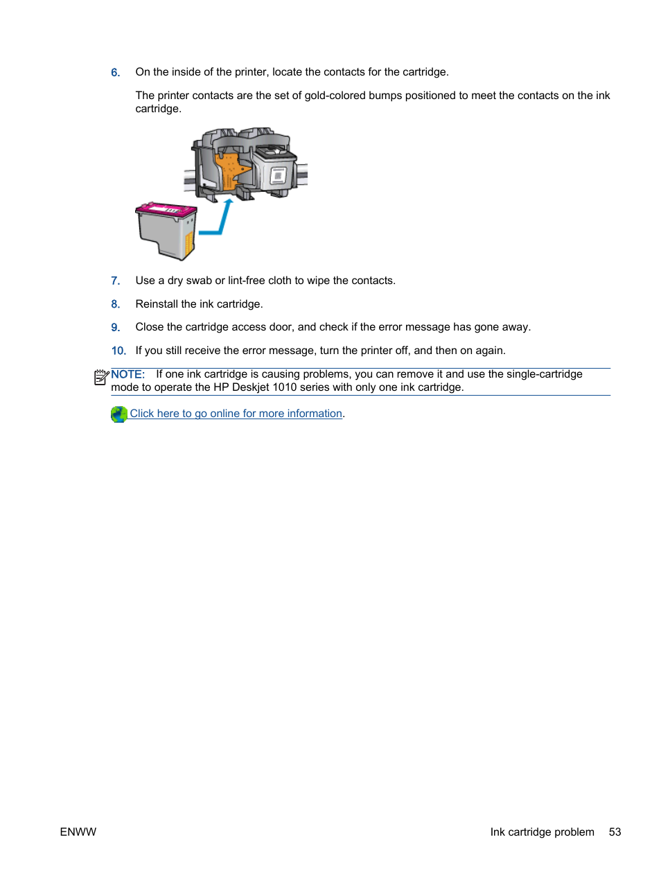 HP Deskjet 1012 Printer User Manual | Page 57 / 78