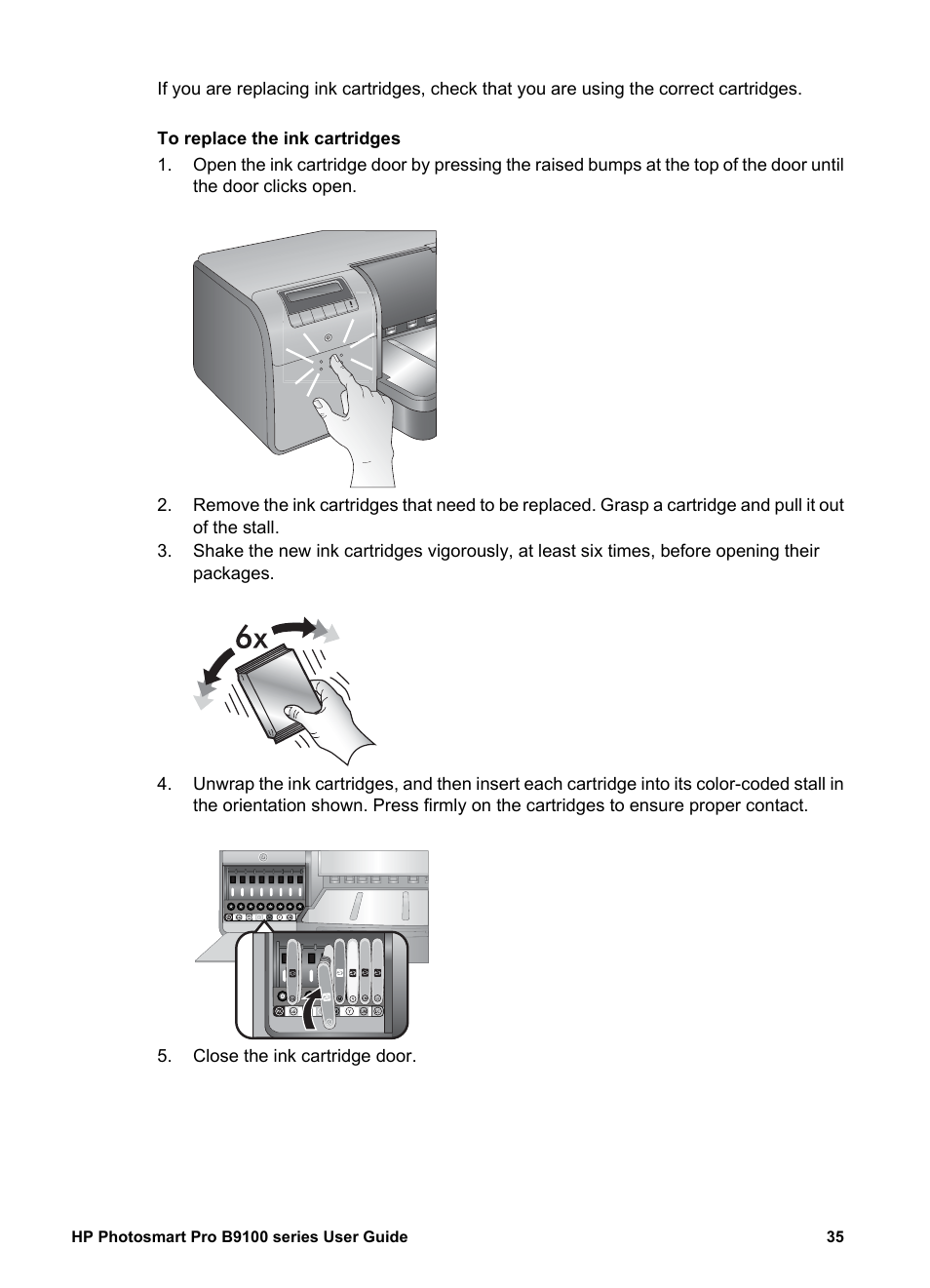 HP Photosmart Pro B9180 Photo Printer User Manual | Page 38 / 75