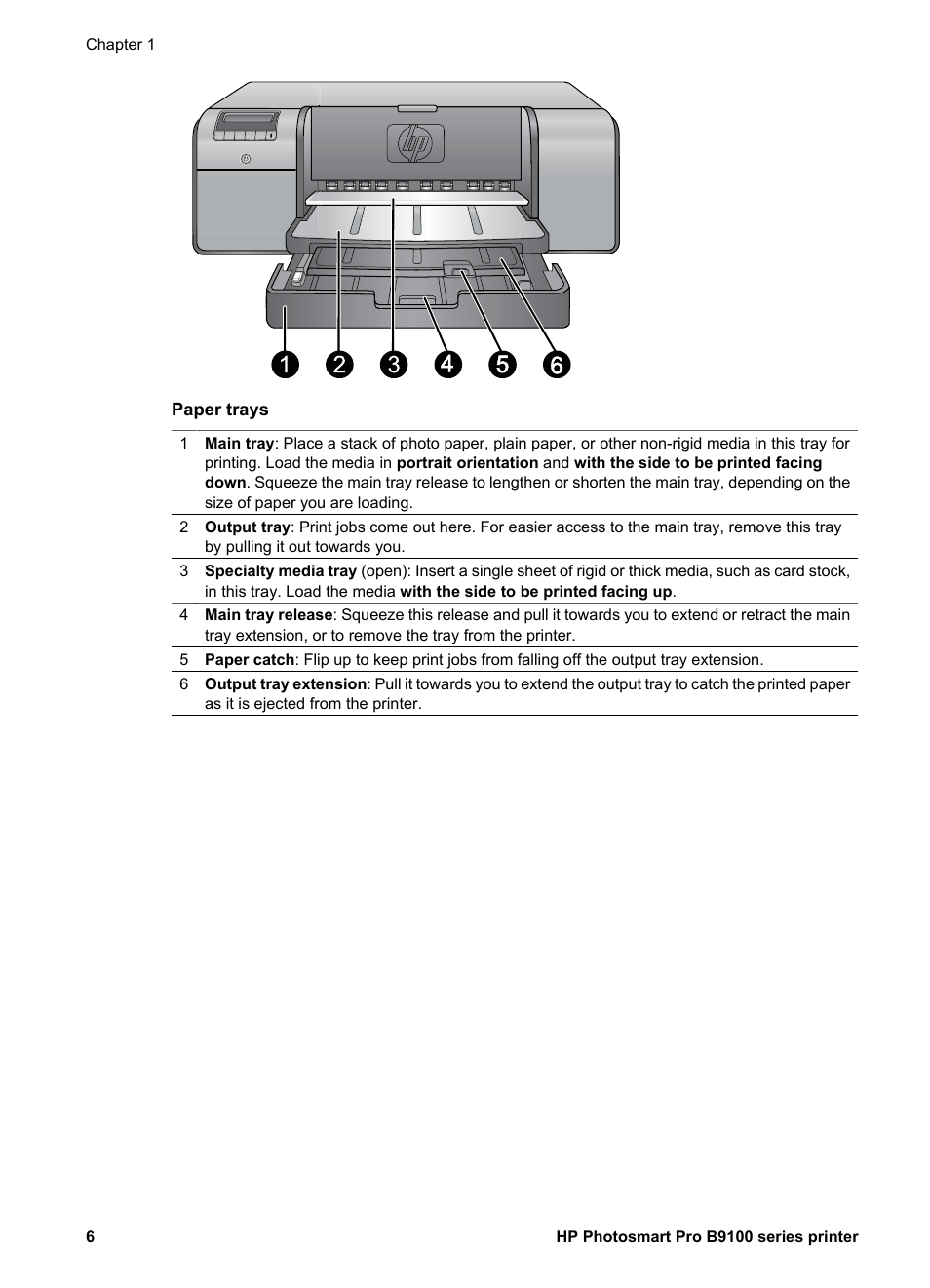 HP Photosmart Pro B9180 Photo Printer User Manual | Page 9 / 75