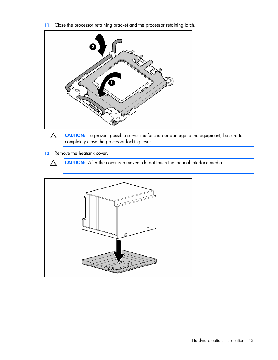 HP ProLiant DL385 G2 Server User Manual | Page 43 / 115