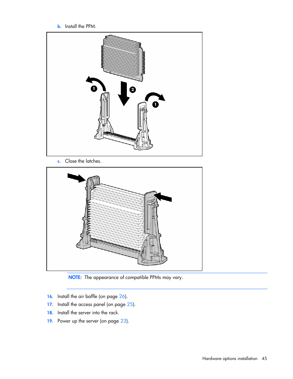 HP ProLiant DL385 G2 Server User Manual | Page 45 / 115