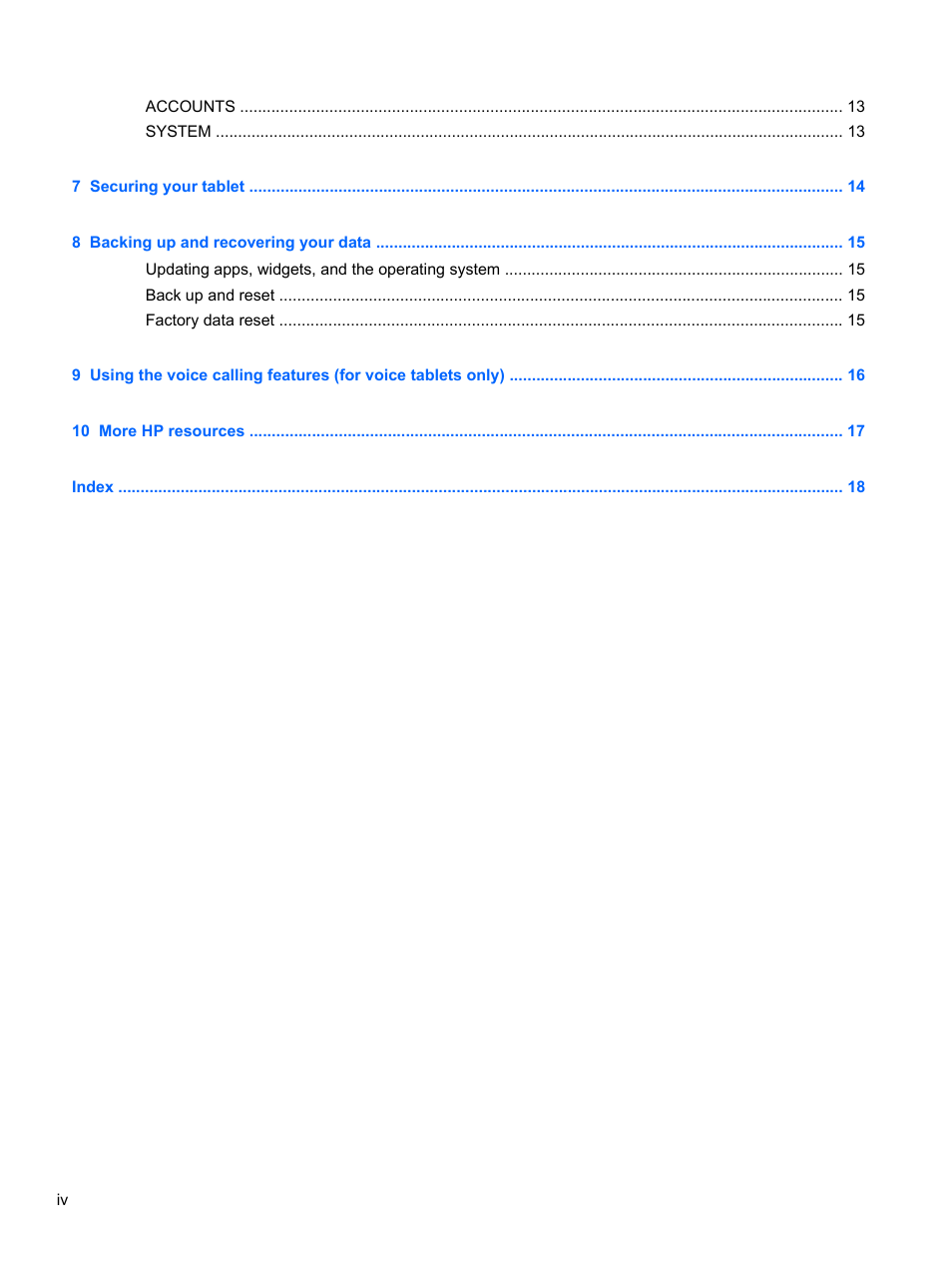 HP 8 1401ee Tablet User Manual | Page 4 / 22
