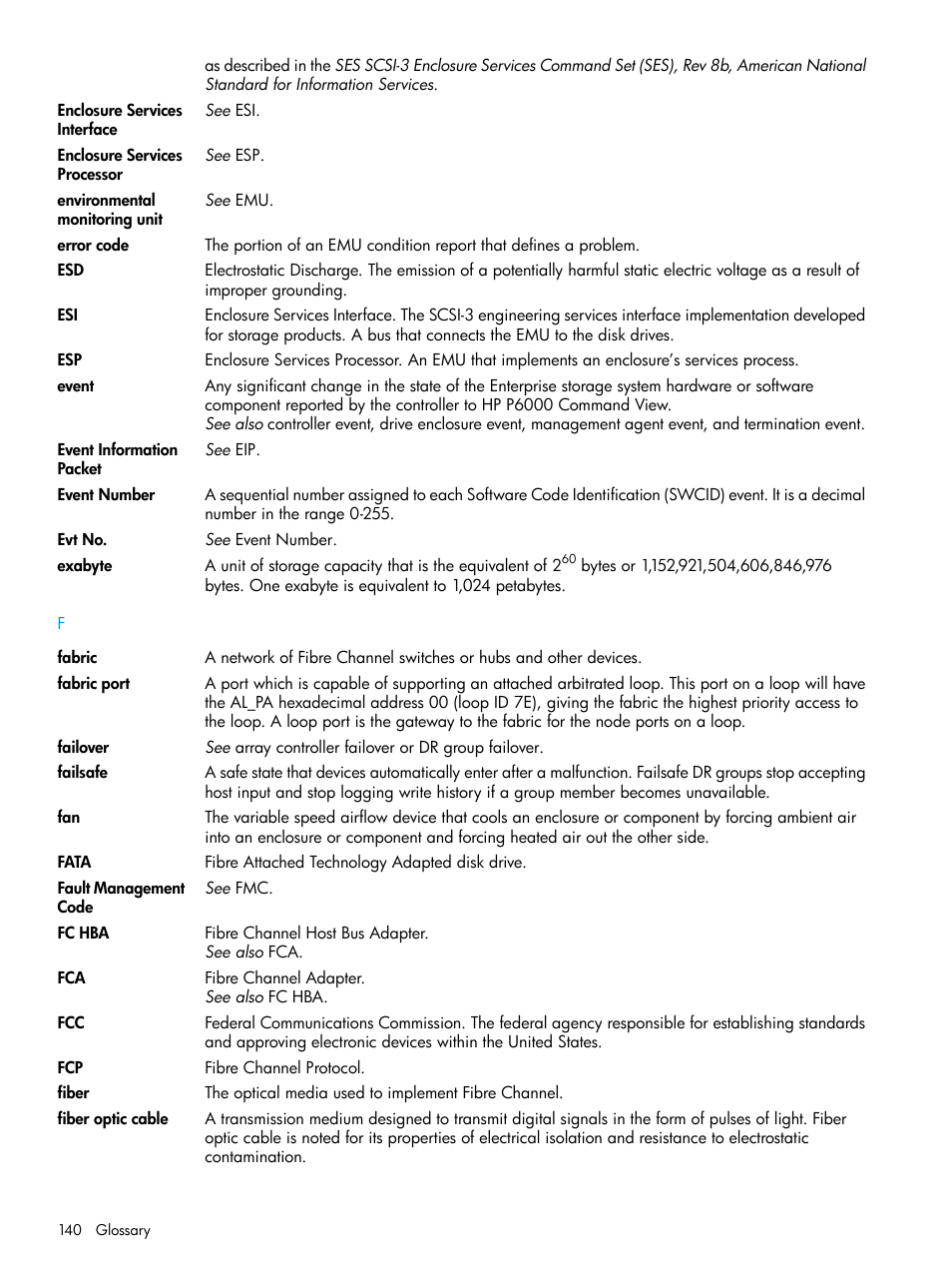 HP 6400.8400 Enterprise Virtual Array User Manual | Page 140 / 150