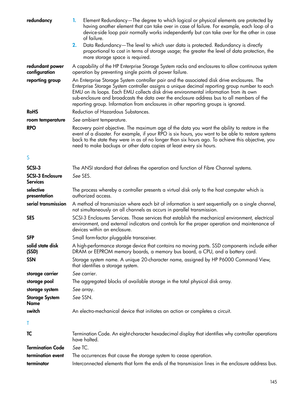 HP 6400.8400 Enterprise Virtual Array User Manual | Page 145 / 150