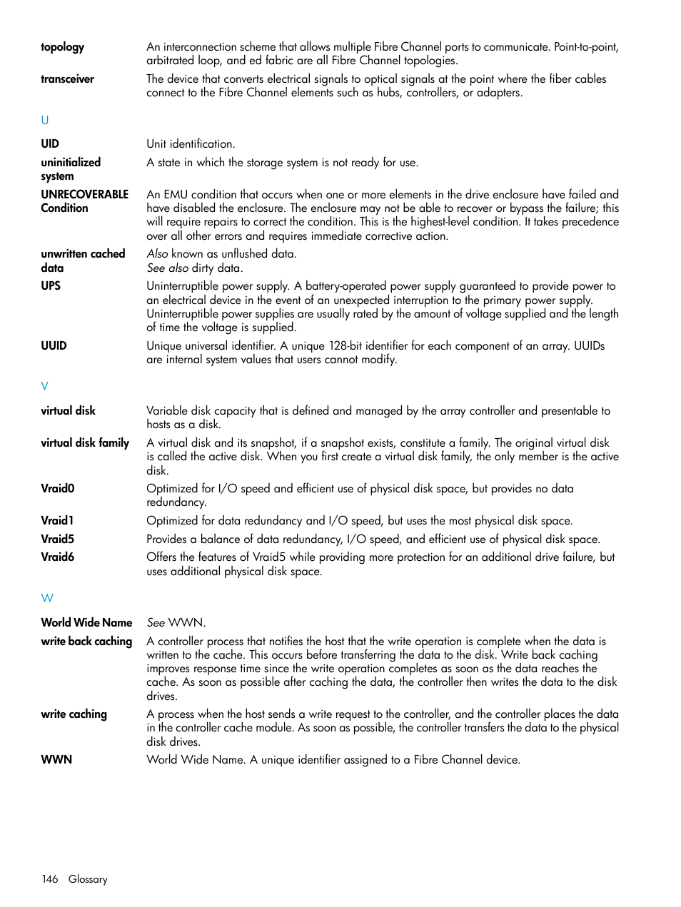 HP 6400.8400 Enterprise Virtual Array User Manual | Page 146 / 150