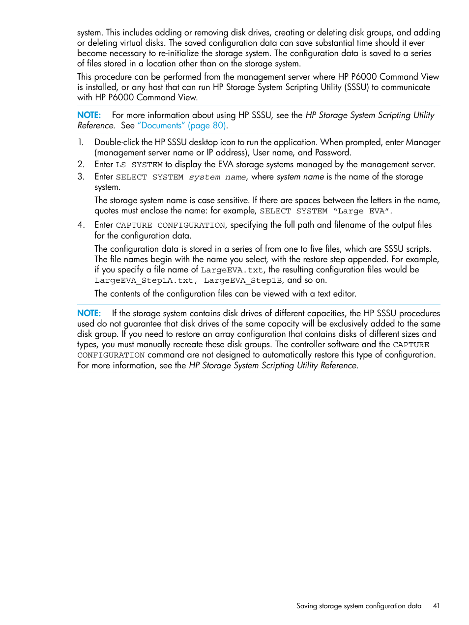 HP 6400.8400 Enterprise Virtual Array User Manual | Page 41 / 150