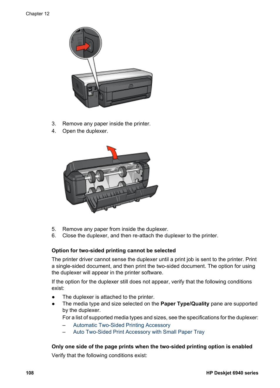 HP Deskjet 6943 Printer User Manual | Page 110 / 132