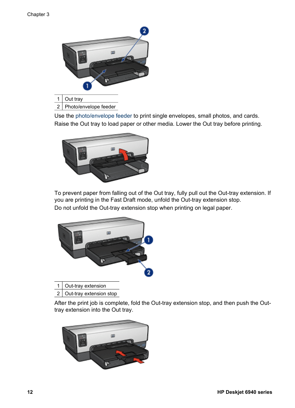 HP Deskjet 6943 Printer User Manual | Page 14 / 132