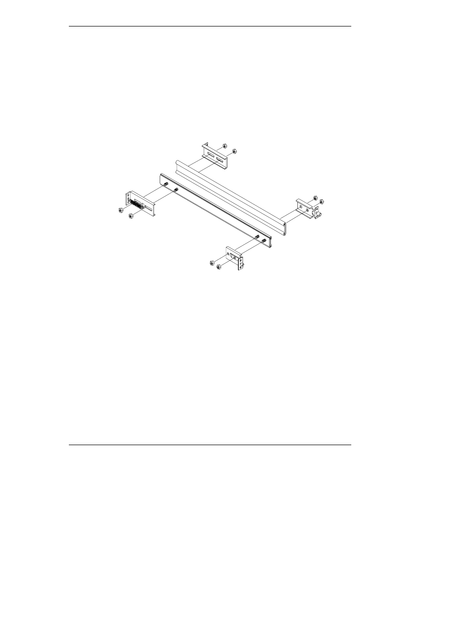 Installing the slides in the rack | HP Netserver L Server series User Manual | Page 117 / 136