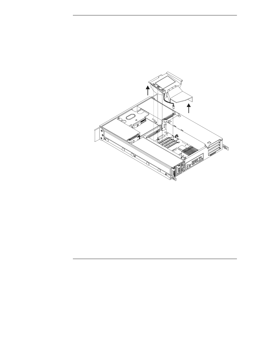Removing the air flow guide, Replacing the air flow guide | HP Netserver L Server series User Manual | Page 18 / 136