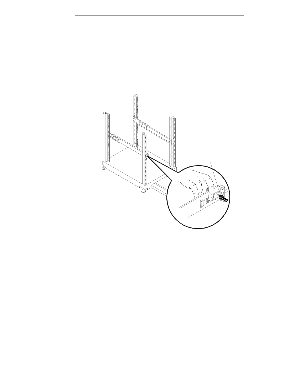 Removing slides from the rack | HP Netserver L Server series User Manual | Page 66 / 136