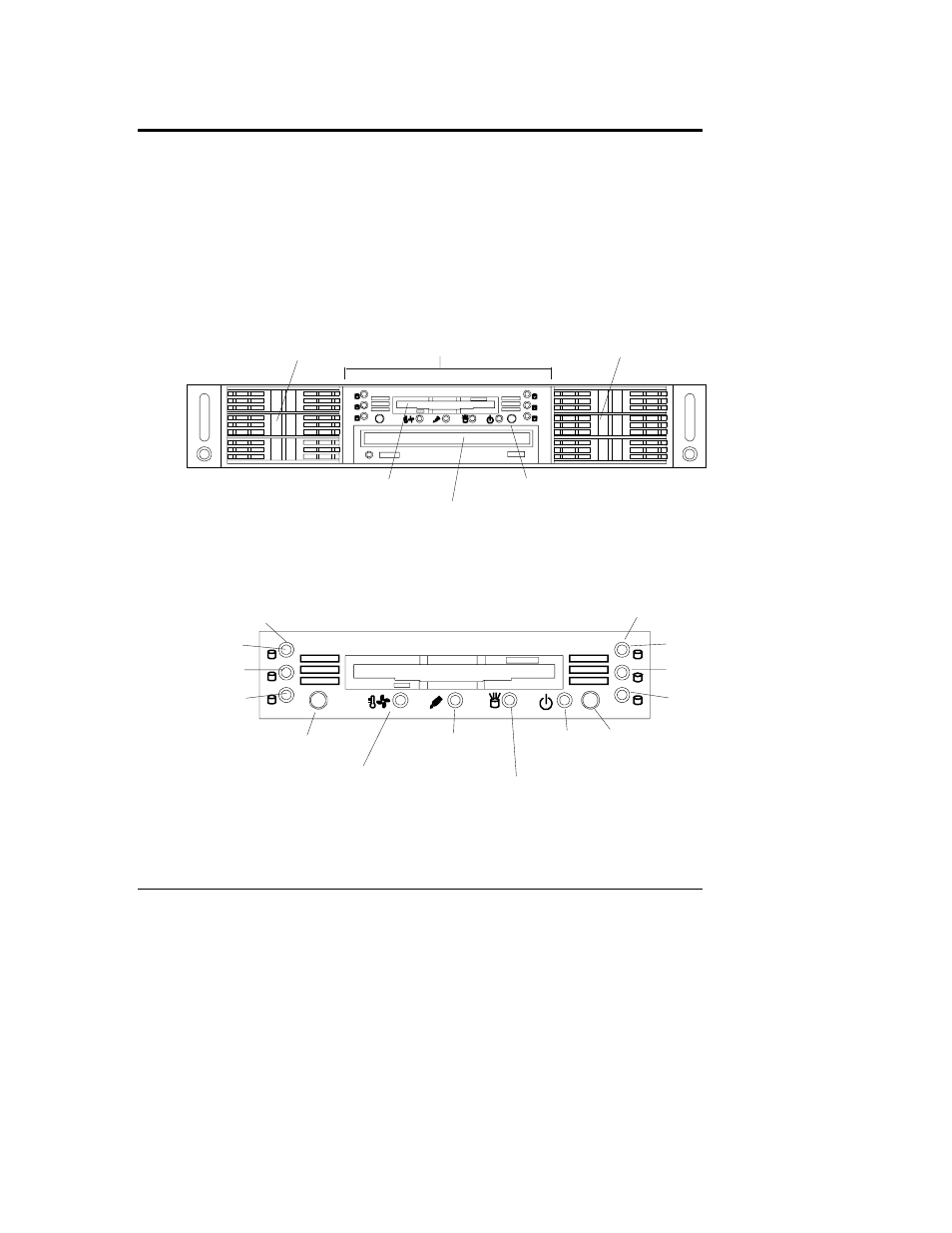 1 controls, ports, and indicators, Introduction, Front panel | HP Netserver L Server series User Manual | Page 7 / 136
