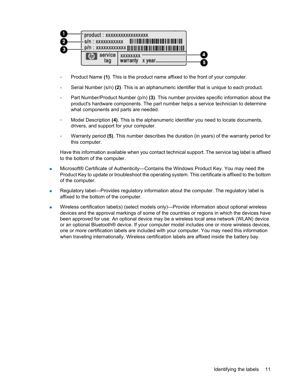 HP Mini 5101 User Manual | Page 21 / 116