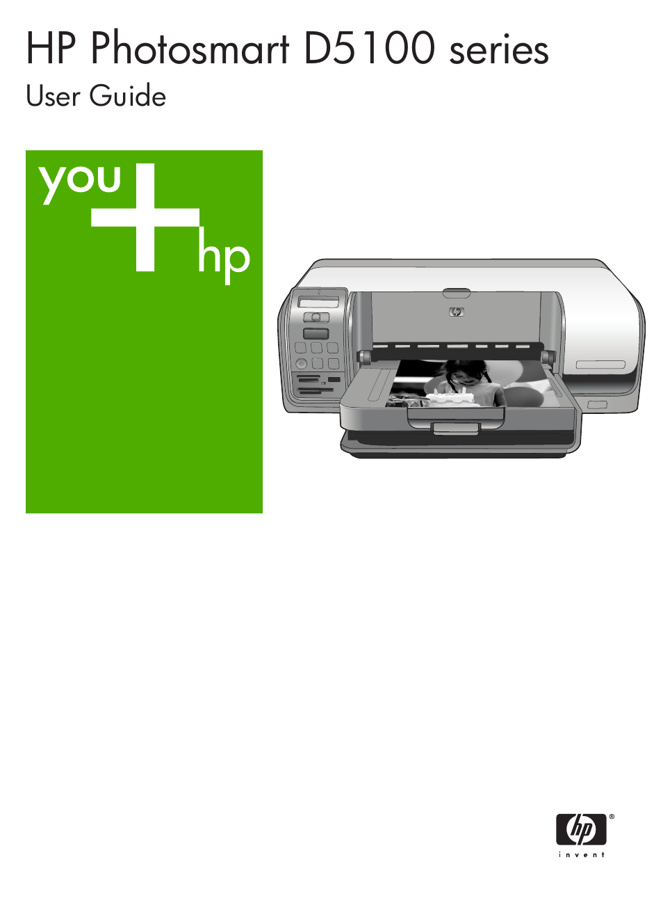 HP Photosmart D5160 Printer User Manual | 59 pages