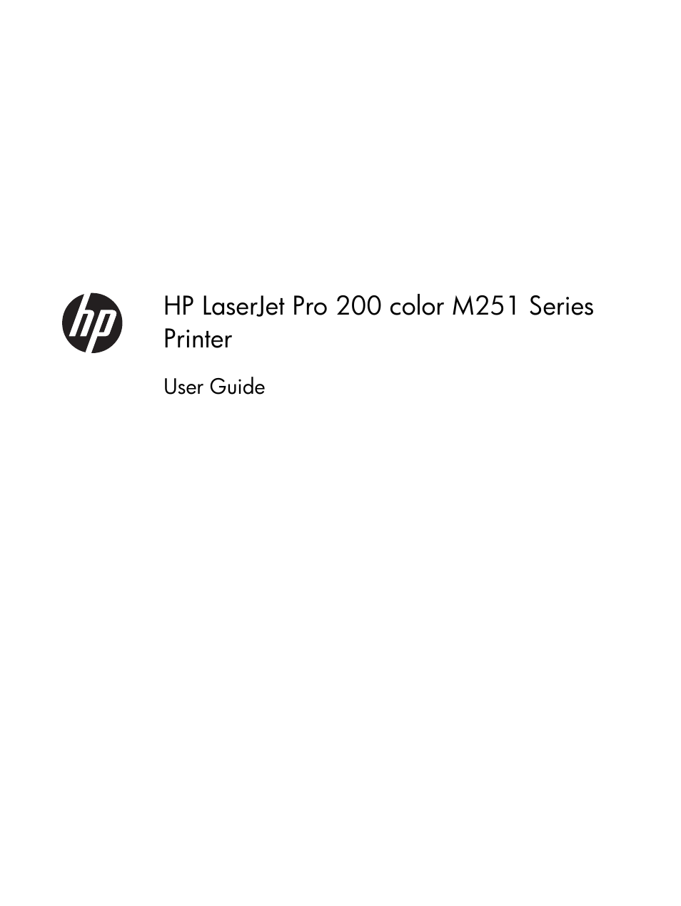 HP LaserJet Pro 200 color Printer M251nw User Manual | Page 3 / 146