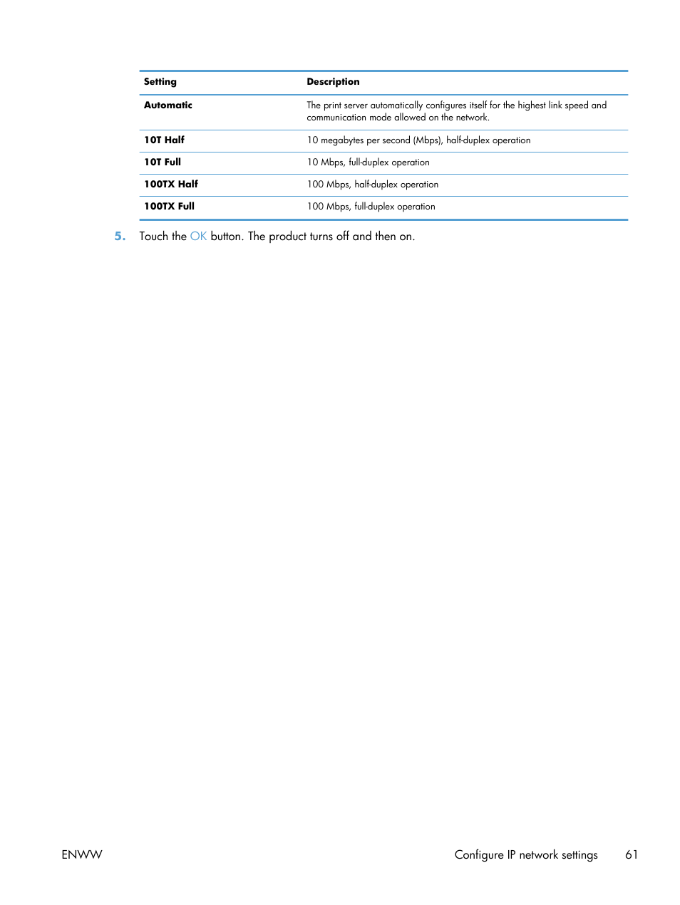 HP LaserJet Pro 200 color Printer M251nw User Manual | Page 73 / 146