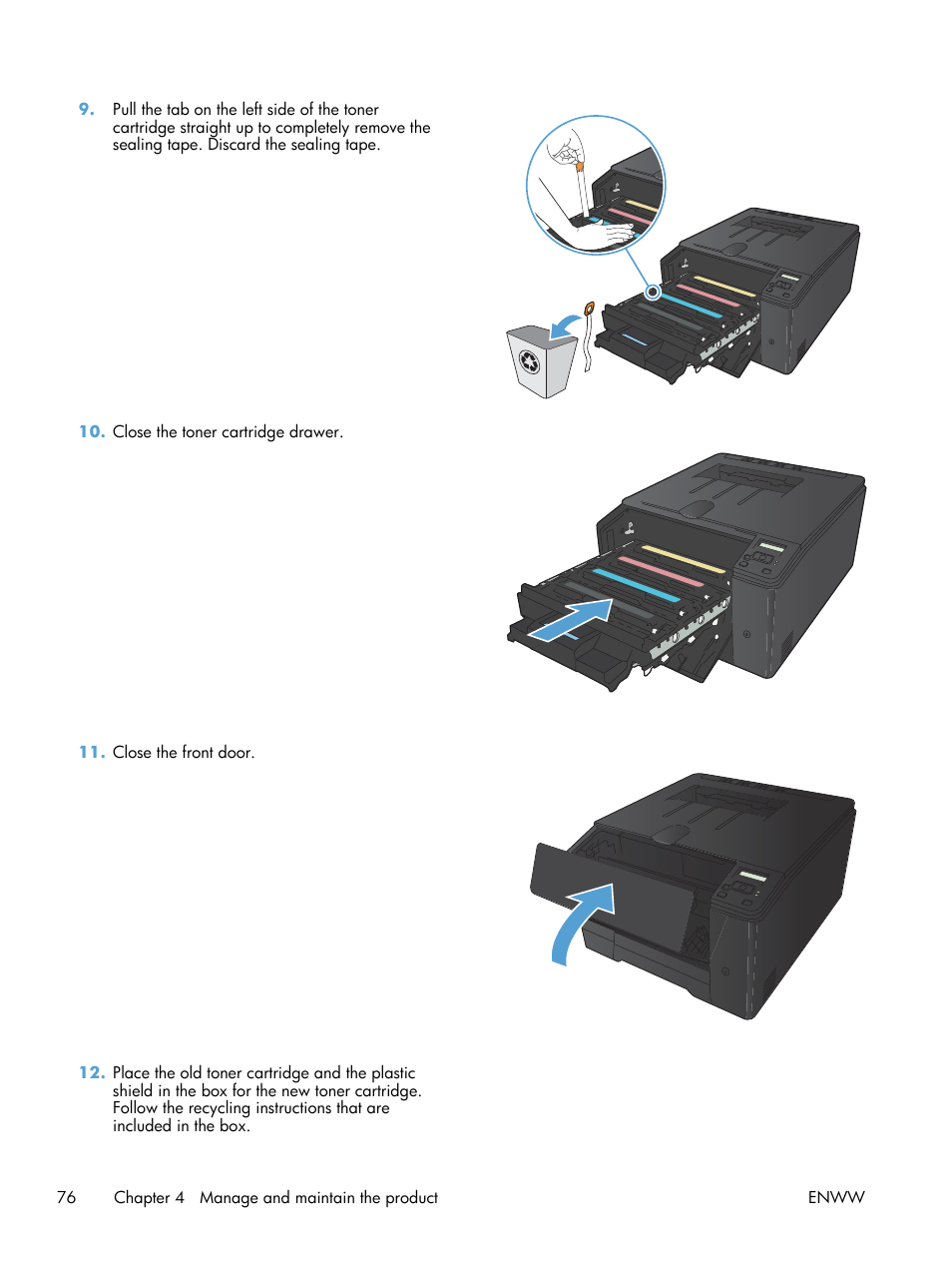 HP LaserJet Pro 200 color Printer M251nw User Manual | Page 88 / 146