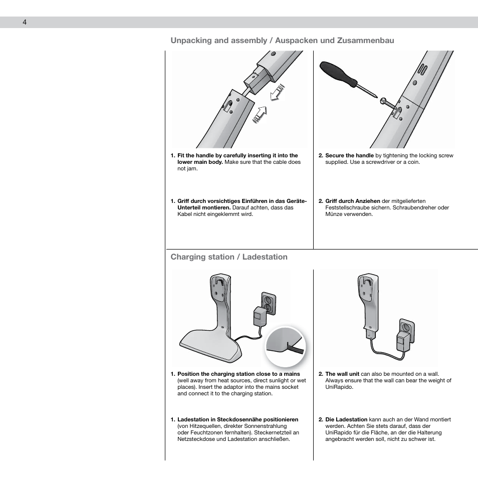 AEG AG805 User Manual | Page 6 / 34