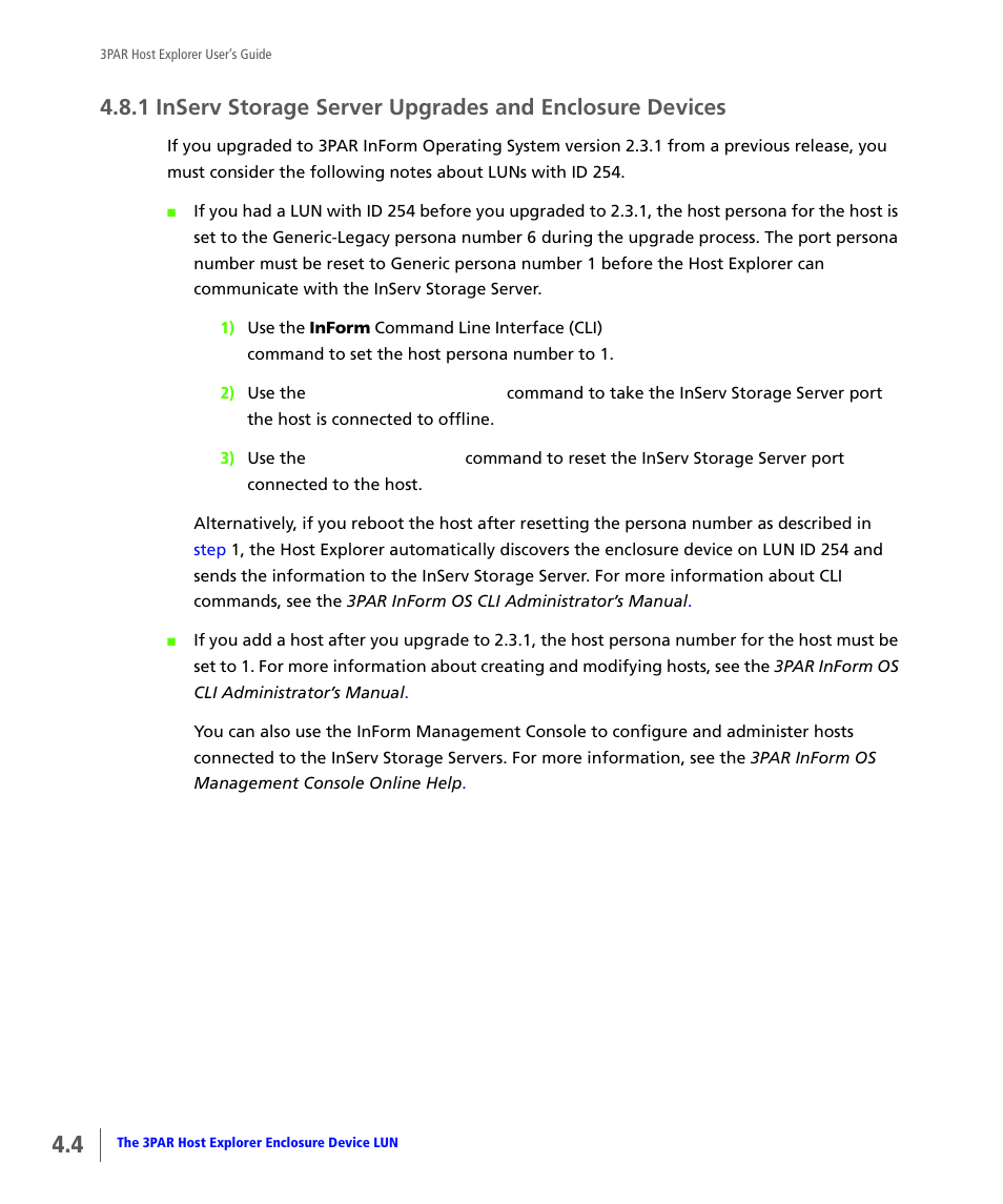 HP 3PAR Host Explorer Software User Manual | Page 20 / 28