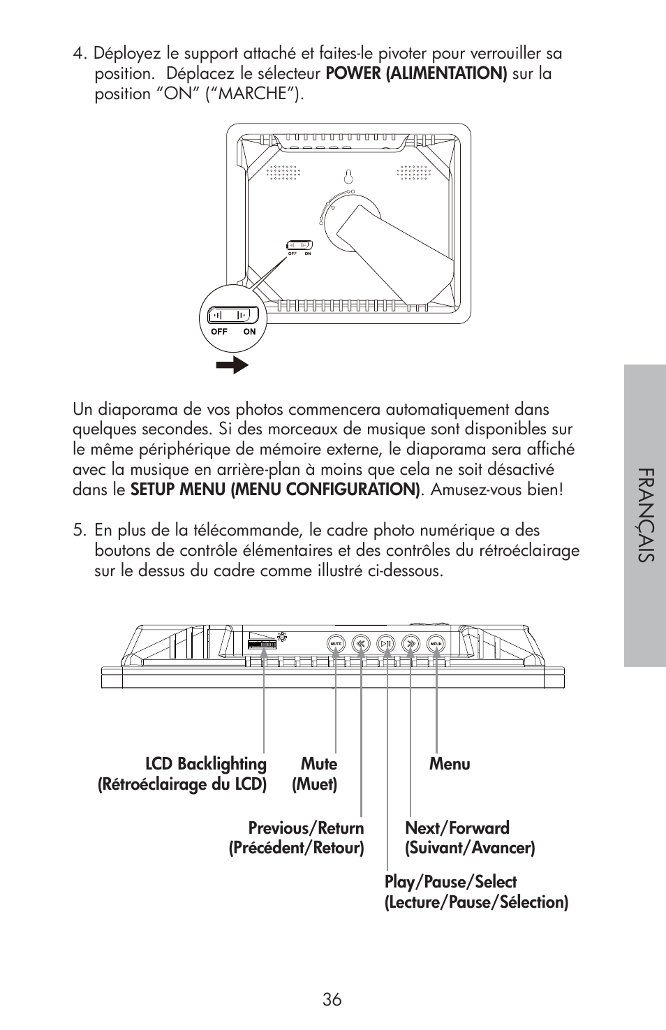 HP df810 Digital Picture Frame User Manual | Page 37 / 96
