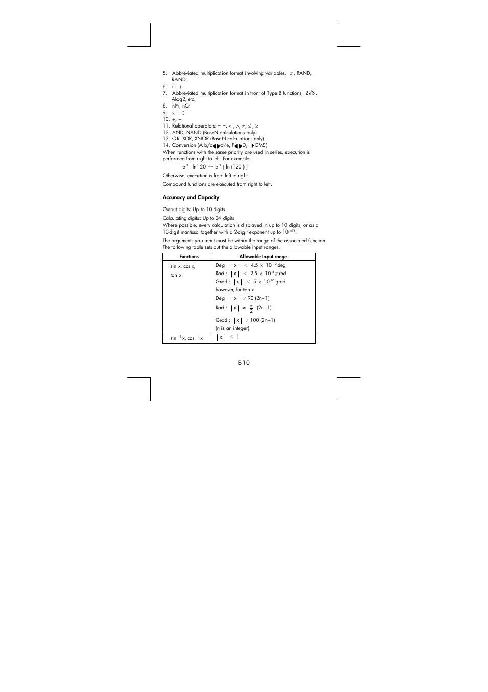 HP 9g Graphing Calculator User Manual | Page 10 / 172